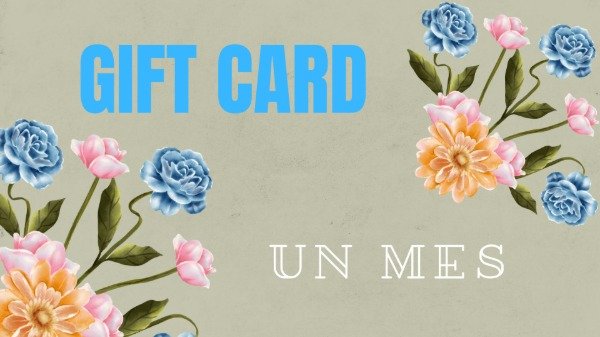 Producto - Gift Card por un Mes