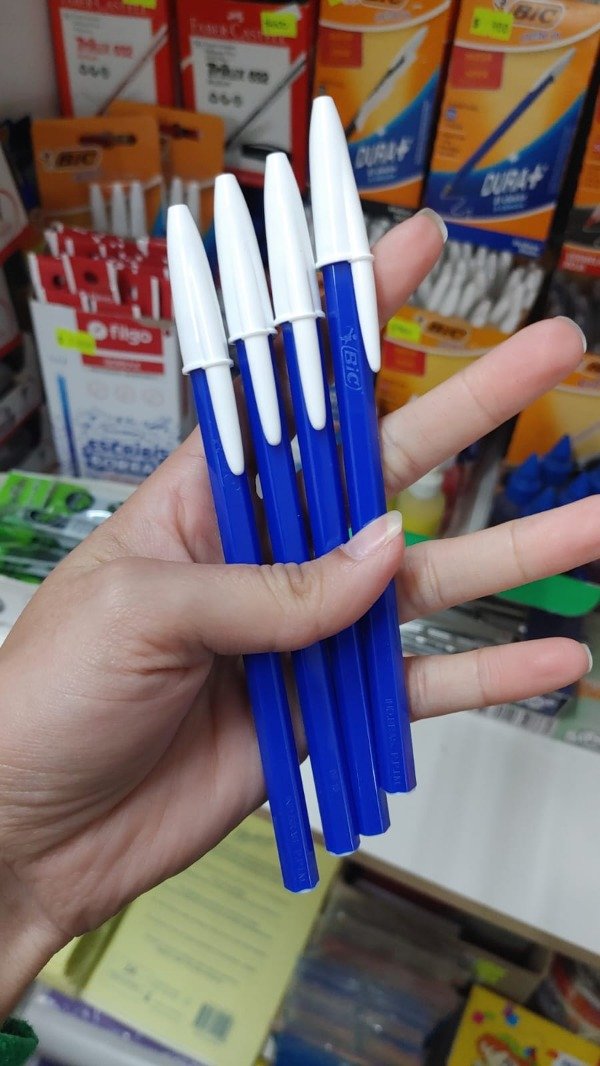Producto - Bolígrafo Bic opaco 1.0 mm Azul