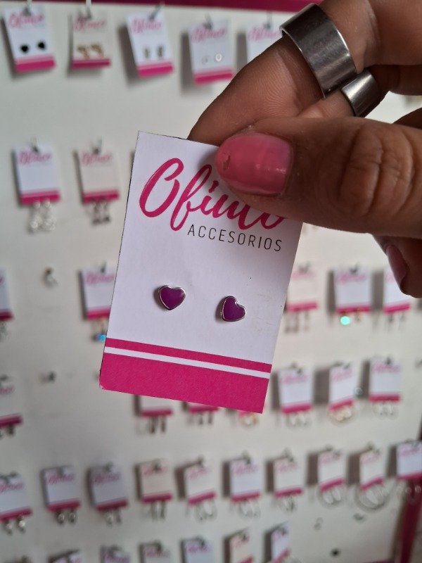 Producto - Abridores corazón violeta