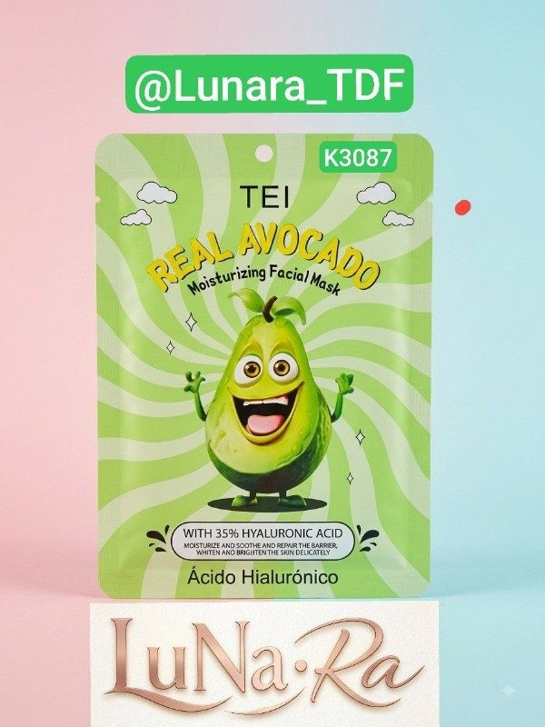 Producto - Mascarilla Facial Hidratante de REAL AVOCADO (Palta) - 0