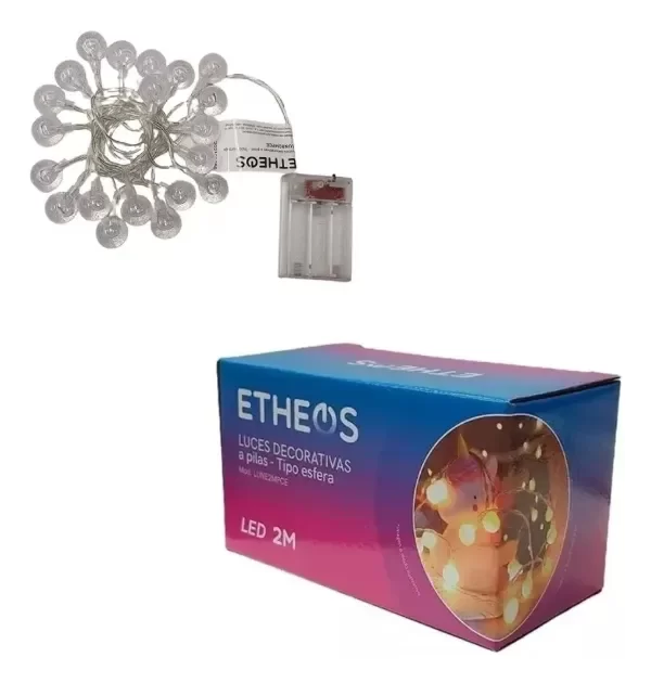 Producto - Luces decorativas a pila tipo burbuja X 4 UNI