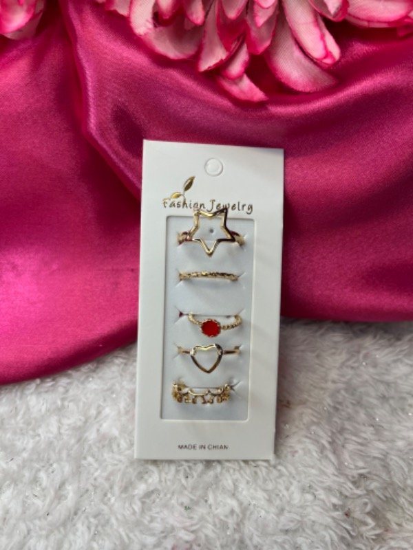 Producto - Anillos x5-Diferentes modelos