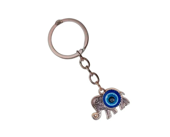 Producto - LLAVERO MINI ELEFANTE OJO TURCO 7X3CM