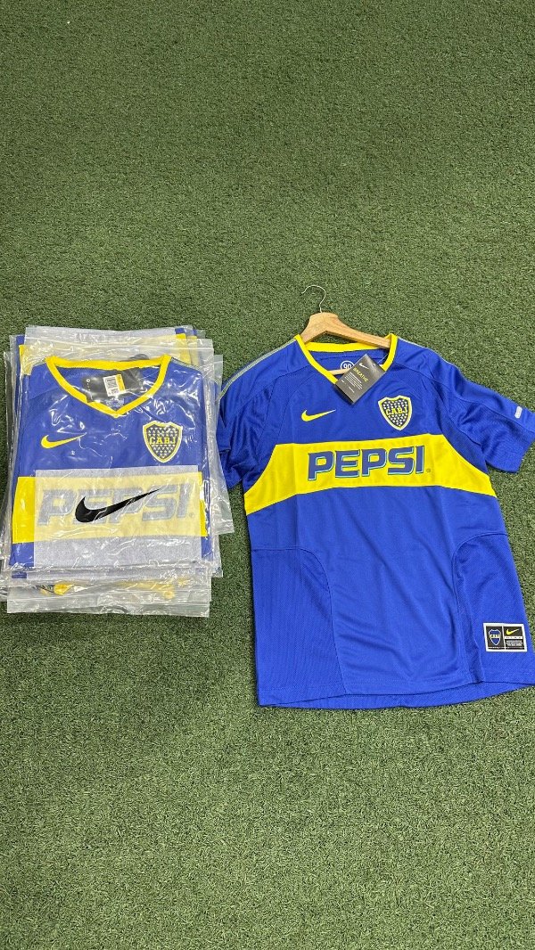 Producto - Boca Juniors 2003/2004 Titular Importada PACK X10