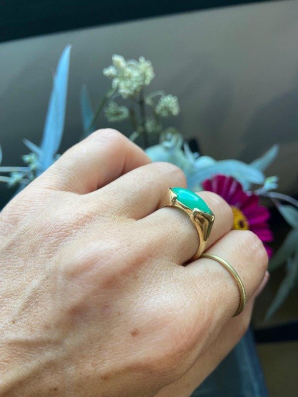 Producto - Anillo Chrysoprase II