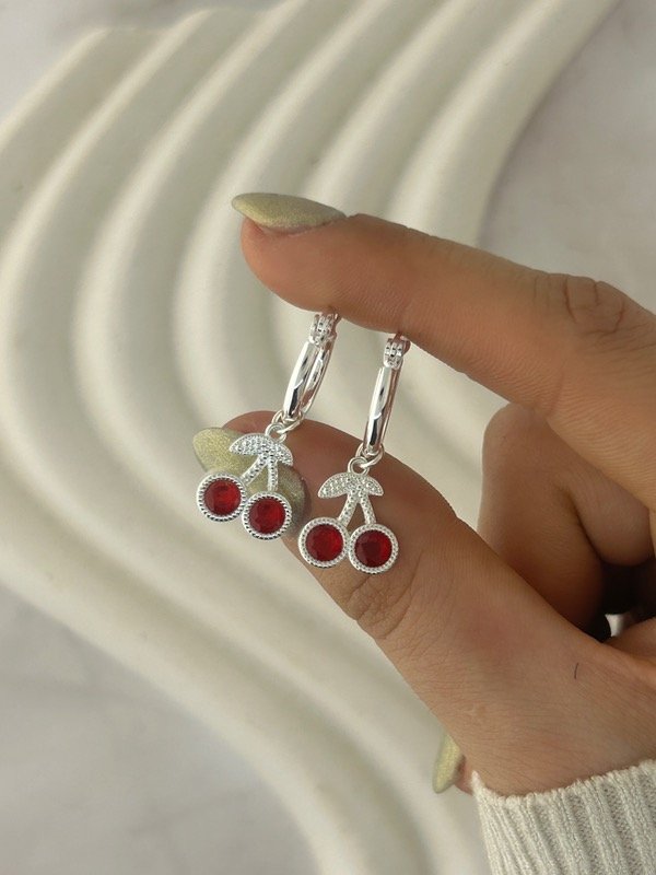Producto - ARGOLLAS CEREZA 4420