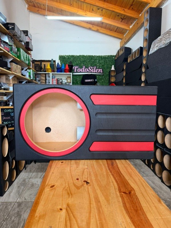 Producto - CAJON 15 PULGADAS MDF DUCTADO CON DISEÑO 92 LTZ PARA SUBWOOFER DE 800 A 1200RMS