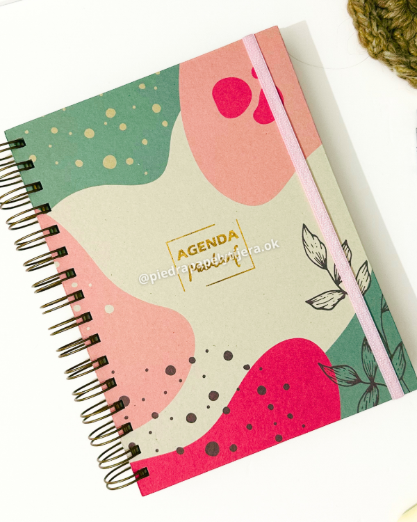 Producto - Agenda perpetua pink