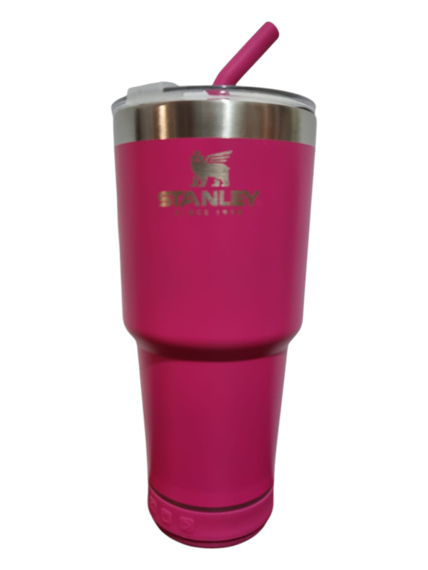 Producto - VASO TERMICO DOBLE PICO CON PARLANTE BT 900CC REPLICA ST