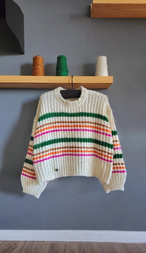 Producto - Sweater Ghandi  Natural