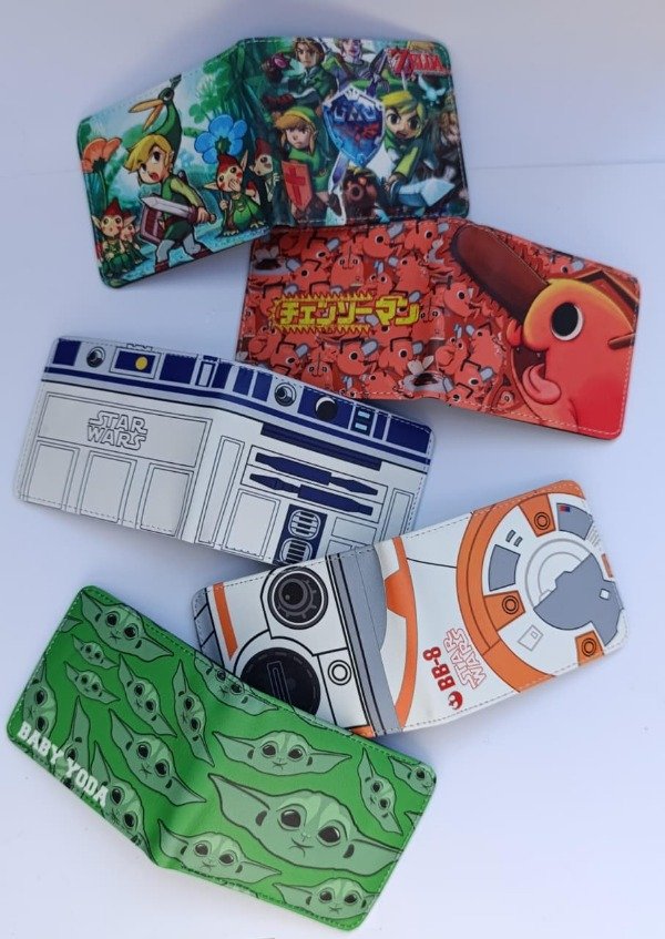 Producto - Billeteras Anime - PeliculasJuegos - Ingrese para elegir