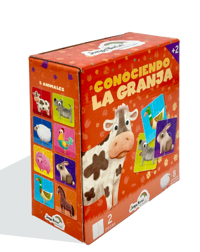 Producto - ROMPECABEZA 2 PIEZAS X8 ANIMALES