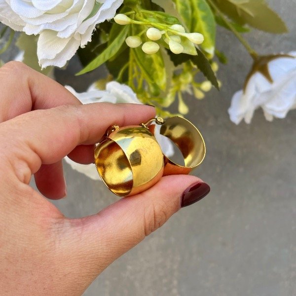 Producto - Aros Izzie - Dorado - 1
