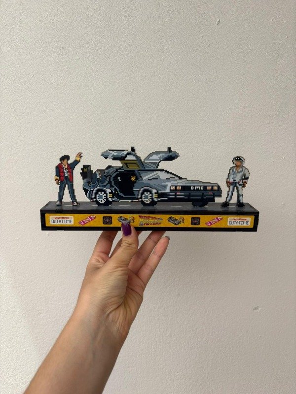 Producto - Adorno pixel Volver al futuro