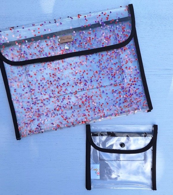 Producto - Estuche Emilia XL negro + mini estuche de regalo (Stock)