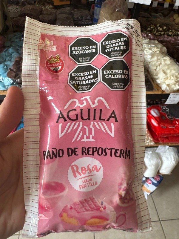 Producto - Baño aguila sachet rosa sin tacc x150 gr