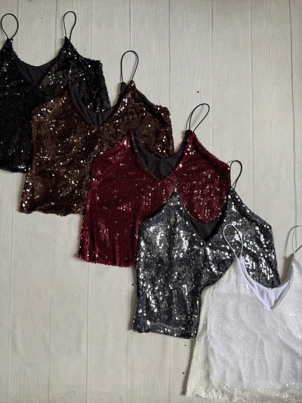 Producto - [5632] Blusa reversible lentejuela "Ibiza"