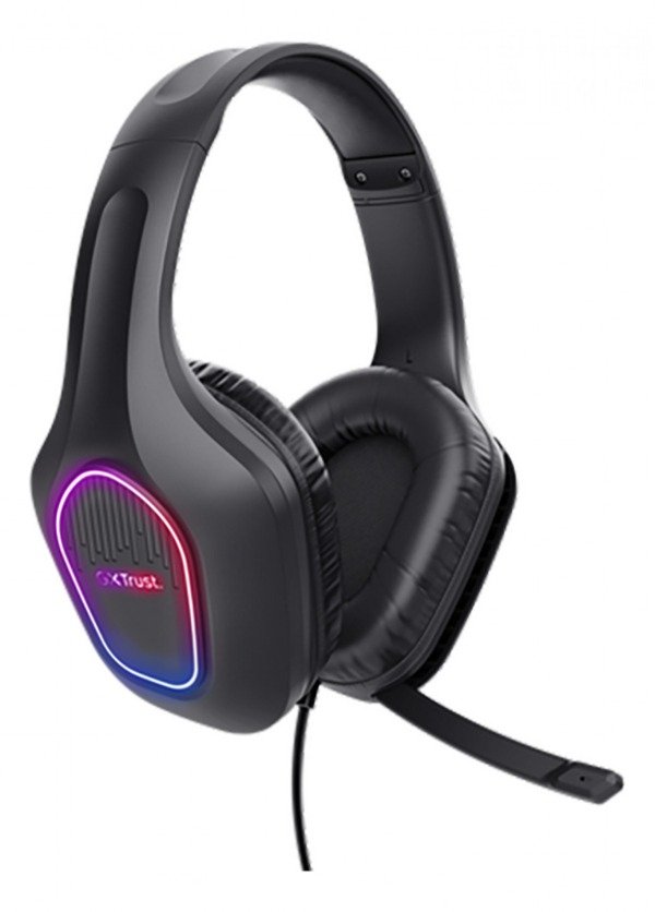 Producto - AURICULAR GAMER TRUST ZIROX LED BLACK GXT416