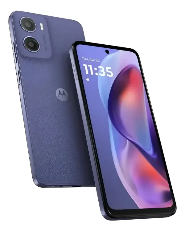 Producto - CELULAR MOTOROLA MOTO E15 64GB XT2523 MORADO C/CARGADOR 18W