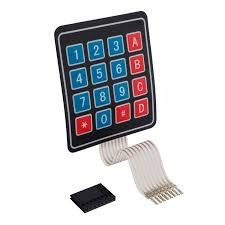 Producto - Teclado Membrana Matricial 4x4 - 1