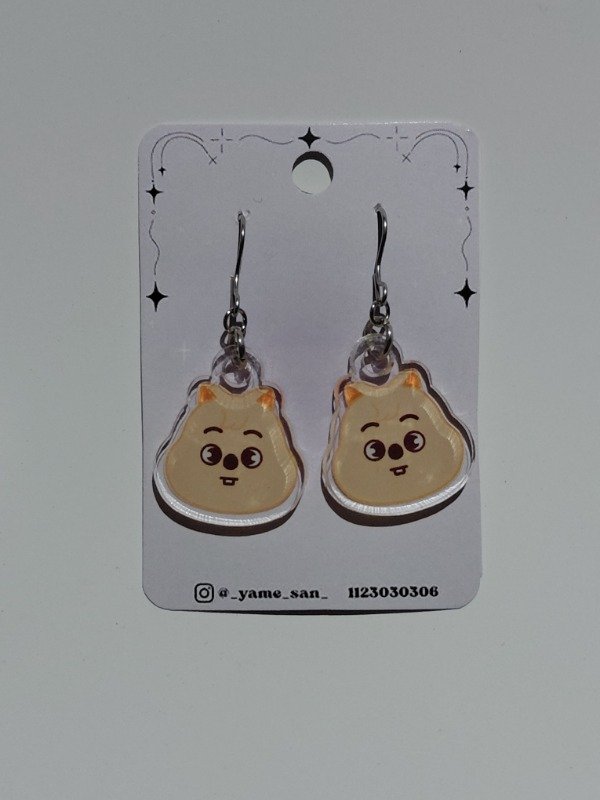 Producto - Arito de acrilico skz Han Quokka