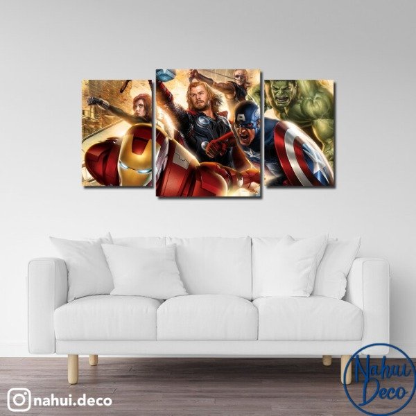 Producto - Avengers Triptico dos medidas MOD 3