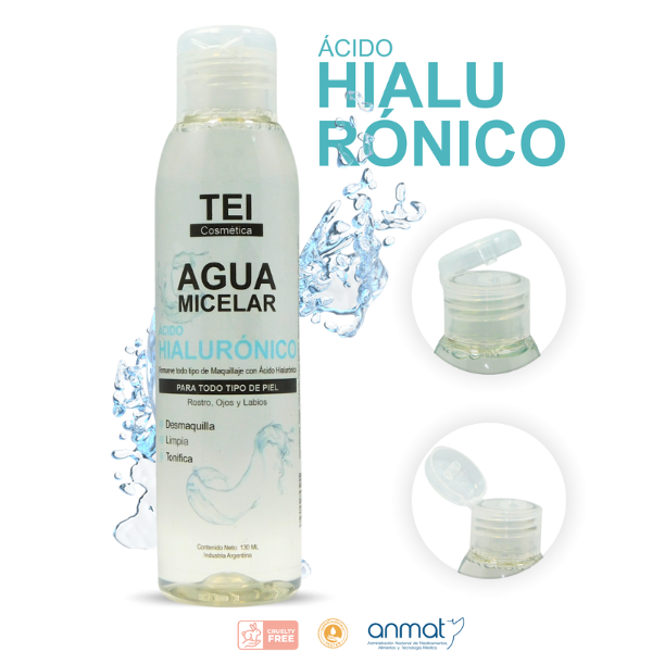 Producto - Agua Micelar con ácido hialurónico - TEI