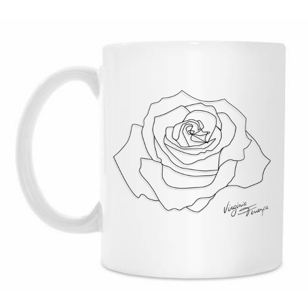 Producto - Taza "Una flor en la oscuridad"