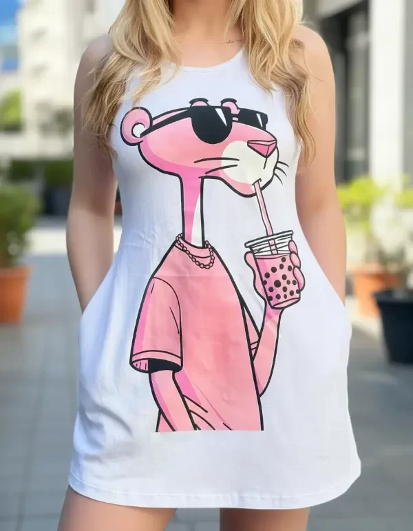 Producto - Vestido Pantera Bco T4