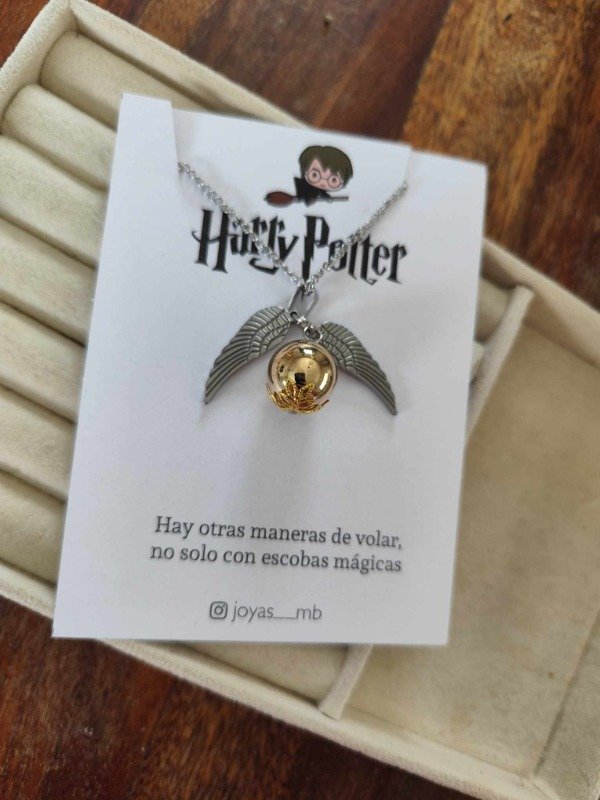 Producto - Collar snicht. Harry Potter. Acero quirúrgico.