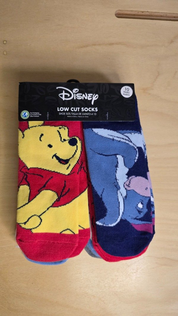 Producto - Medias - Pooh - Pack x10