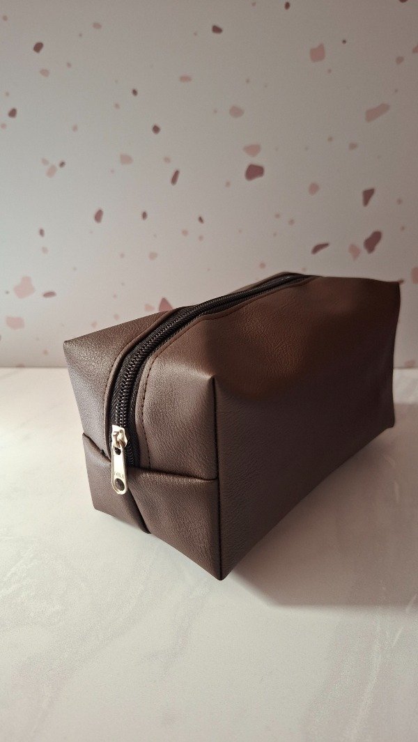 Producto - Portacosmetico - cartuchera chocolate