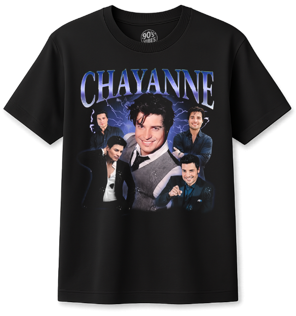 Producto - Remera Chayanne Diseño Bootleg