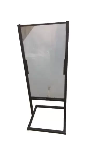 Producto - Cartel De Pie Pesado - Con PLACA DE ACRILICO