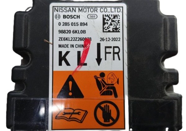 Producto - Reset Choque Airbag Nissan Frontier 0285015894 98820-6kl0b 95128 Clear Crash - 0