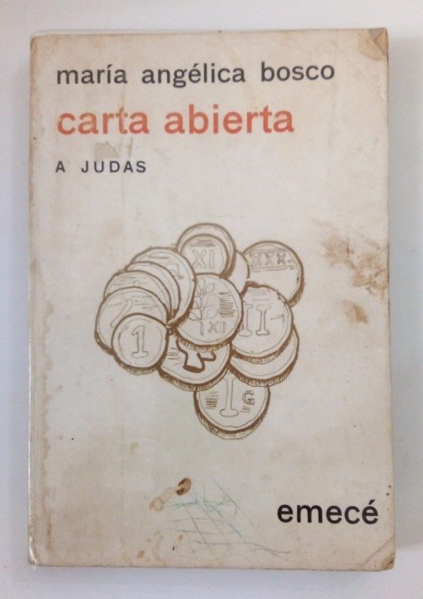 Producto - Carta abierta a Judas - María Ángelica Bosco - Emecé 1972