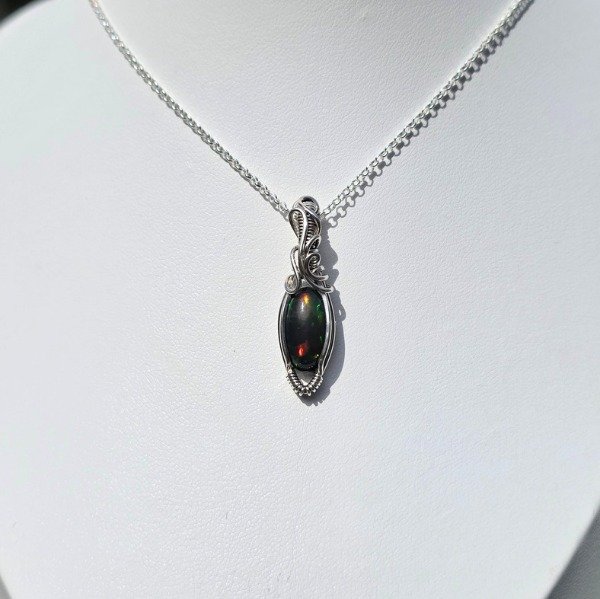Producto - ÓPALO BLACK - PLATA 925 - 1