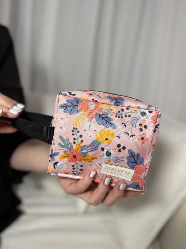 Producto - Mini cubic - Flor salmón