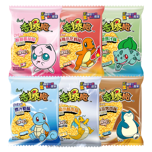 Producto - Ramen Frito Snack Pokemon con Figurita Coleccionable (al Azar)