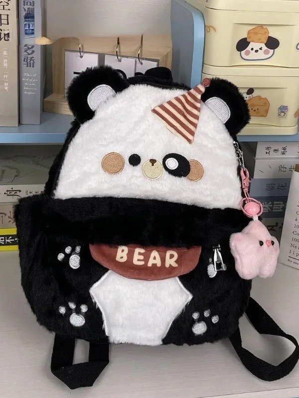 Producto - Mochila Panda peluche - 0