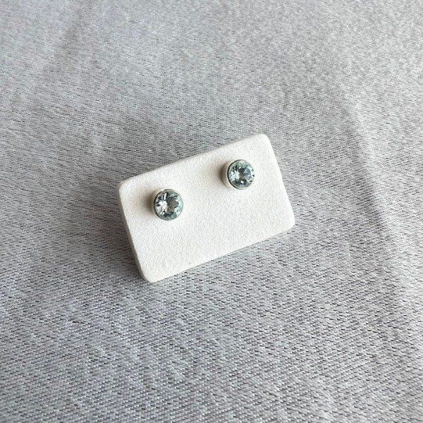 Producto - AROS AGUAMARINA FACETADAS