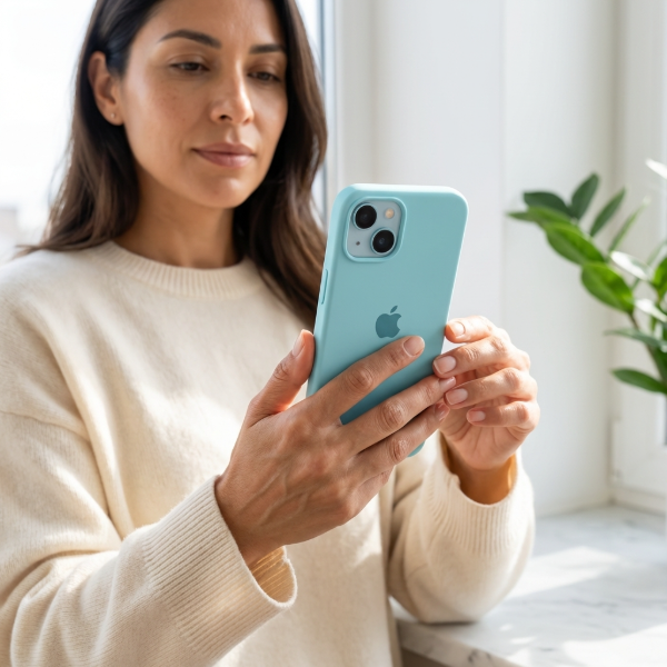 Producto - Silicone case verde agua