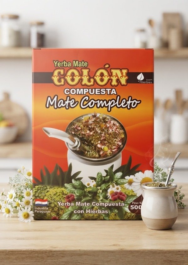 Producto - Yerba Colón Compuesta Mate Completo x 500gr