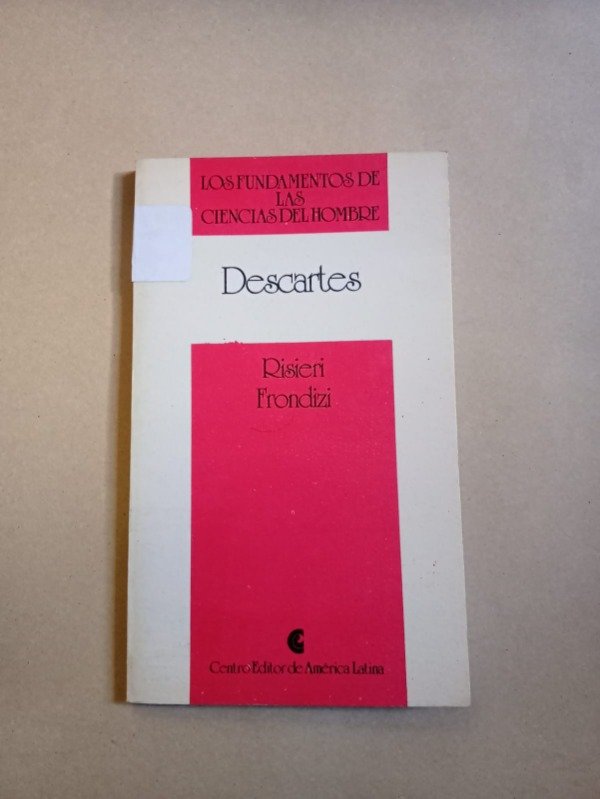 Producto - Descartes - Risieri Frondizi - CEAL 1991