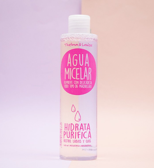 Producto - THELMA AND LOUISE AGUA MICELAR ROSTRO LABIOS Y OJOS