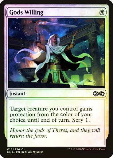 Producto - Gods Willing Foil  Ultimate Masters