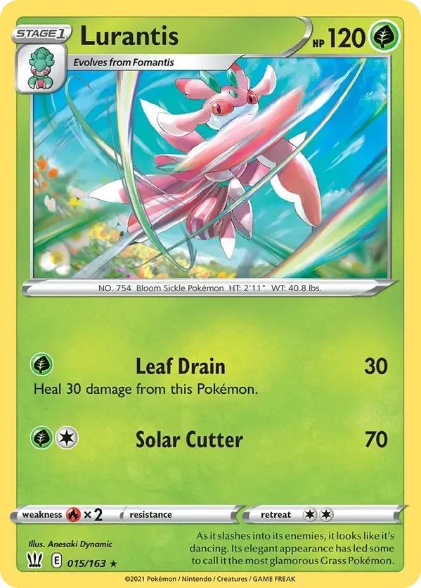 Producto - Lurantis - 015/163 - Battle Styles