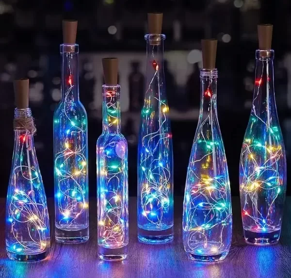 Producto - Corcho Luz Led Alambre para Botella 2mts X1 - 5