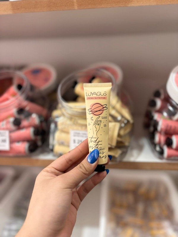 Producto - Crema para manos nutritiva durazno Luyagus