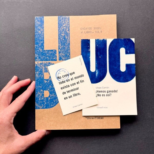 Producto - Cápsula LIBRO - Ulises Carrión por OtrasTintas